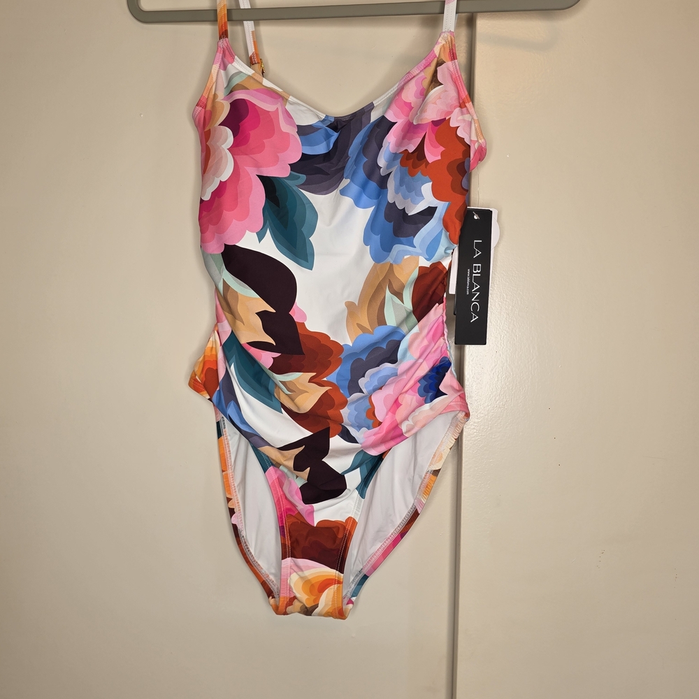 La Blanca Floral One-Piece Swimsuit - Multicolor